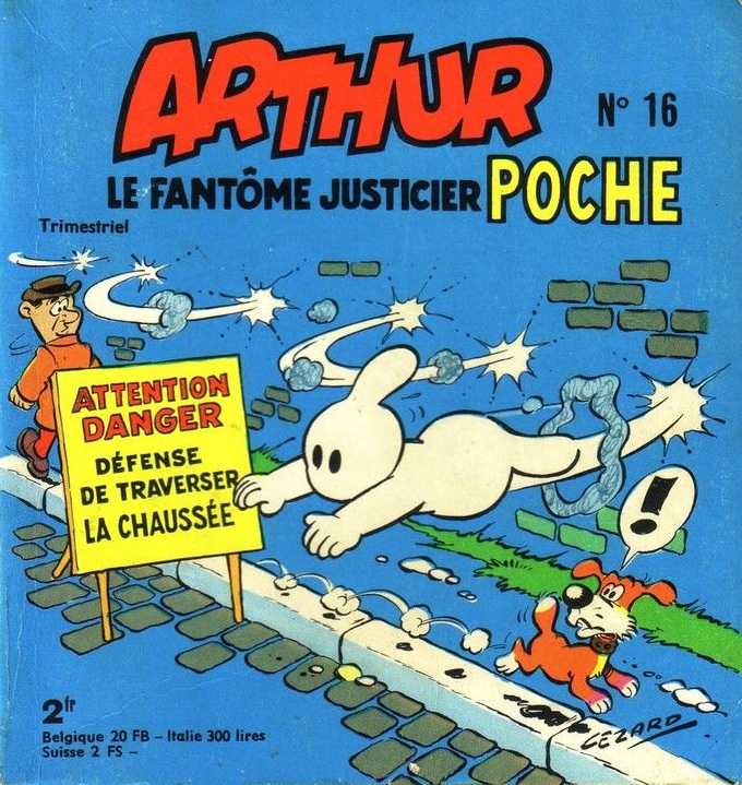 Scan de la Couverture Arthur le Fantme Justicier Poche n 16